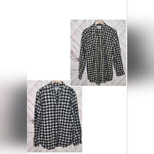 Carhartt Flannel Plaid Relaxed Buttoned Down Shirts Bundle Lot Of 2
